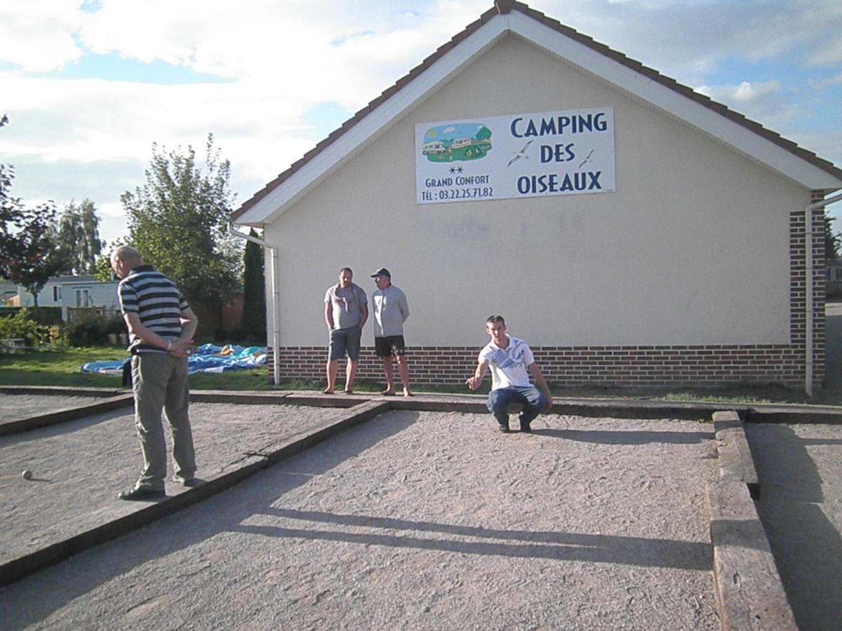 רו Camping Des Oiseaux- Baie De Somme מראה חיצוני תמונה